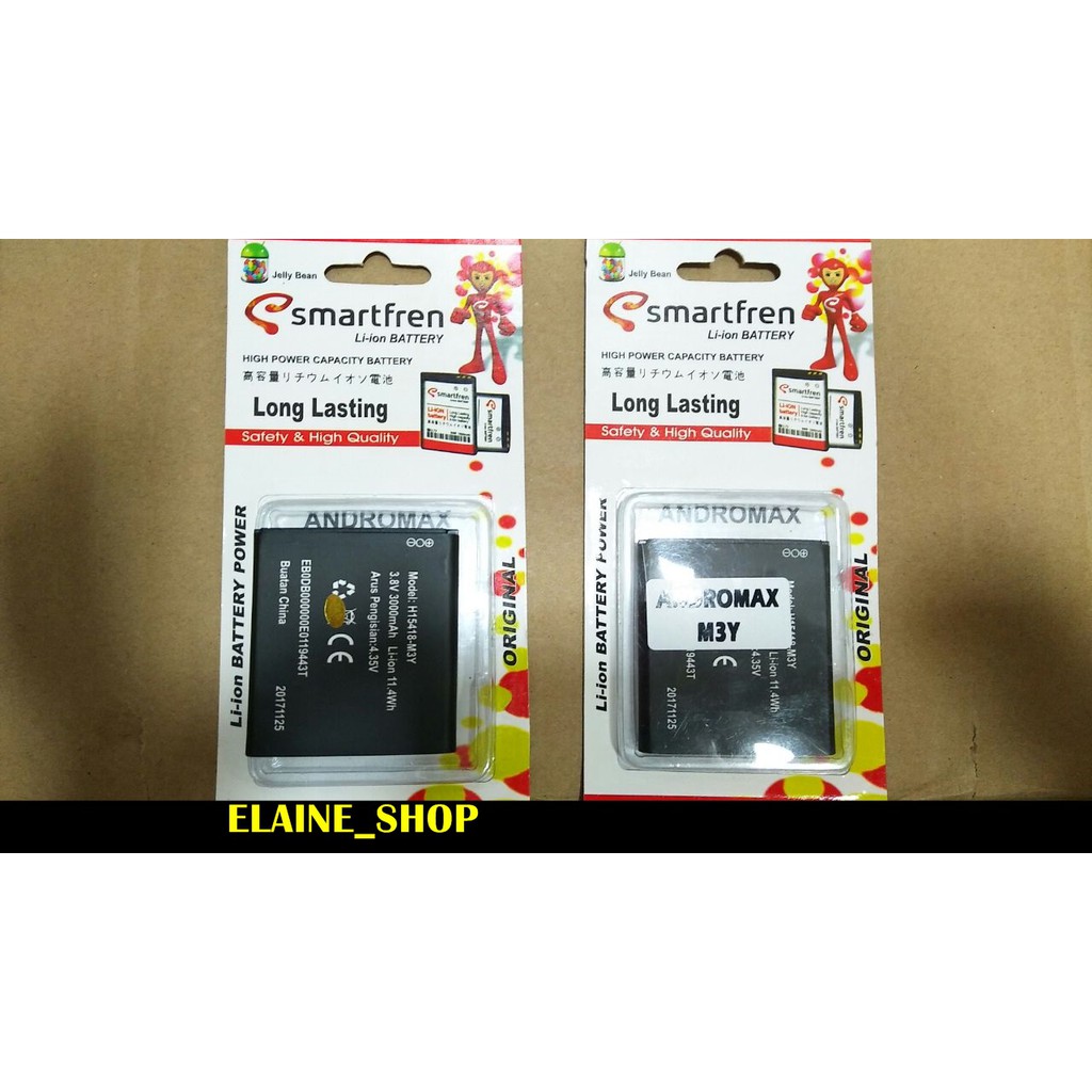 BATTERY SMARTFREN ANDROMEX M3Y