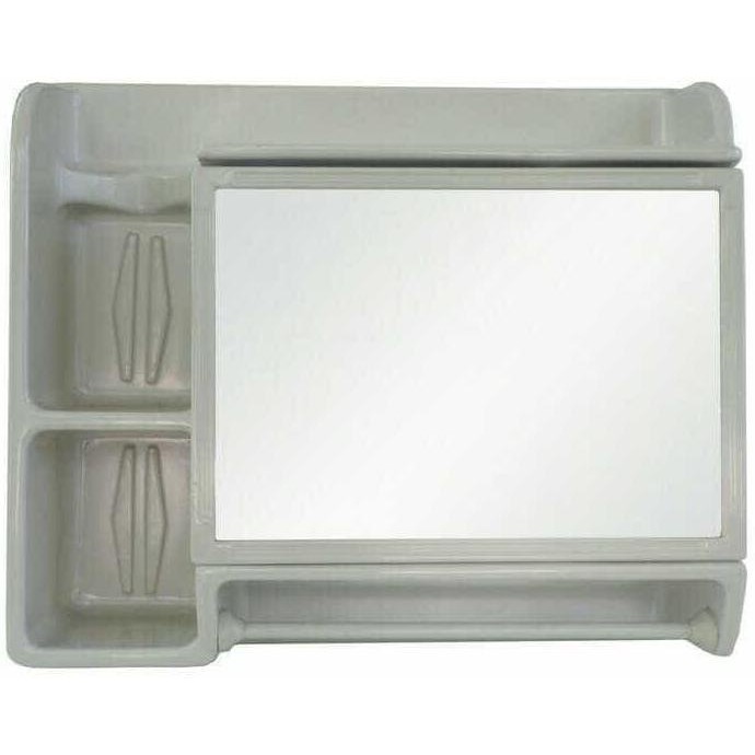 Best- Murah Kaca Mirror Box Kamar Mandi Rak Kamar Mandi Sabun Shampo