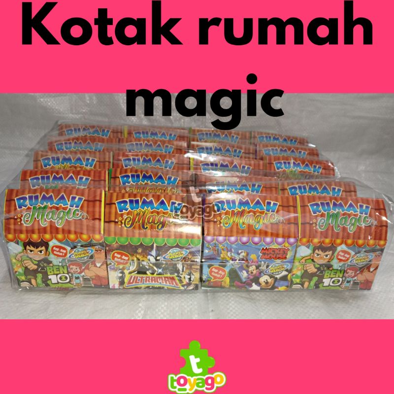 Kado Kadoan Rumah Magic Berhadiah Langsung 20 Pcs Kotak Grosir Murah