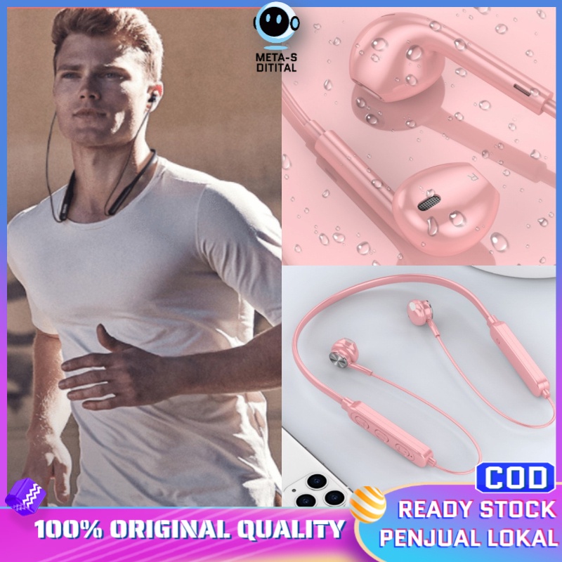 (COD) Enset Bluetooth / Magnetic Hanset Bluetooth / Sport Headset with Mic Earphone/ Neckband Earphone/ Headset Bluetooth