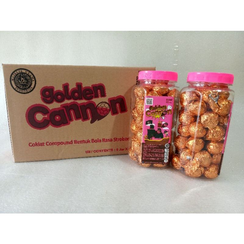 

coklat tobelo golden canon 1 toples isi 40 pcs