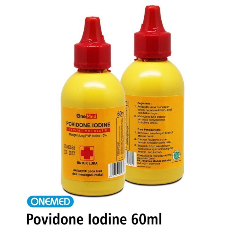 Povidone Iodine 60 Ml Antiseptik Luka