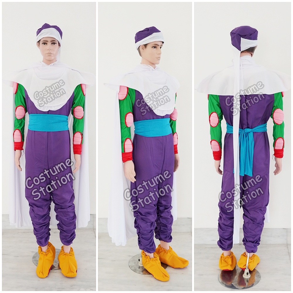 Kostum Piccolo Dragon Ball / Costume King Pikkoro Ma Junior Dewasa