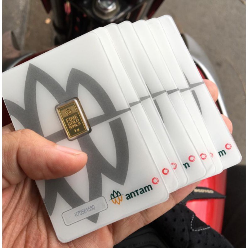 Logam Mulia Antam 1 gr Emas Batangan Certieye Murni 24 karat