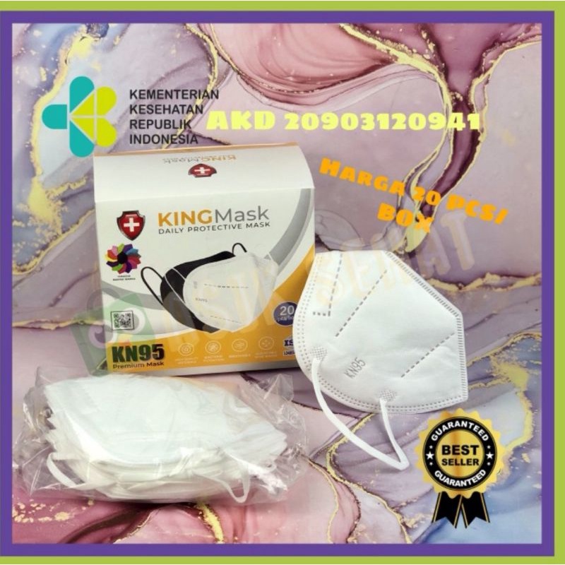 masker kn95 6ply king mask original