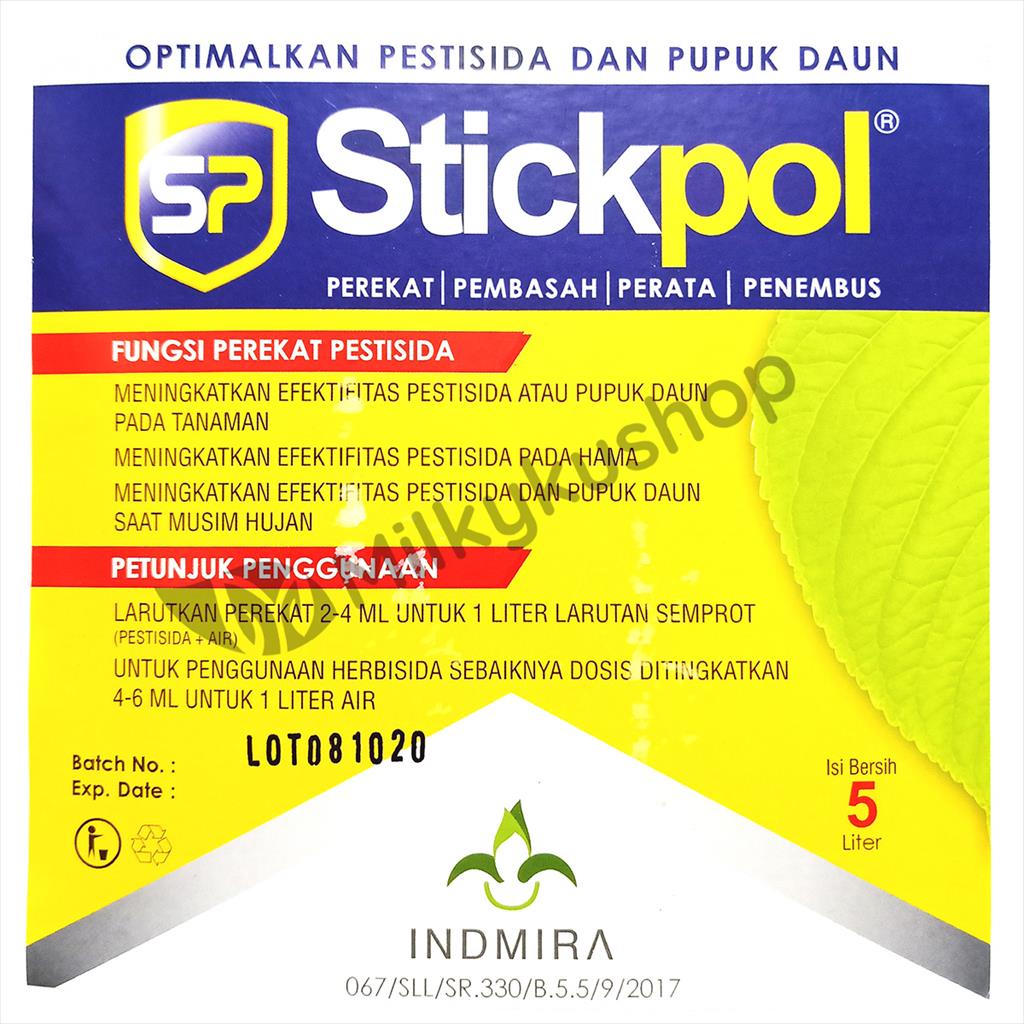 STICKPOL 5 LITER PEREKAT PERATA PESTISIDA