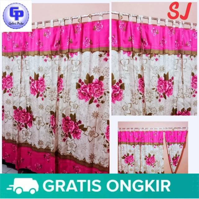 Galeripuko - Gorden pintu pink laura Bisa COD