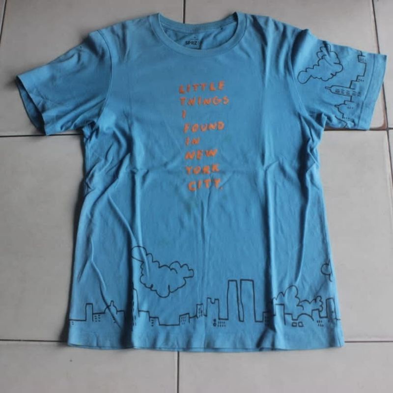 kaos oblong t shirt KEITH HARING NYC bekas second original