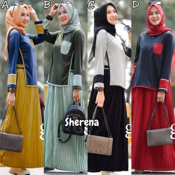 Gamis SHERENA Original by GAGIL FASHION