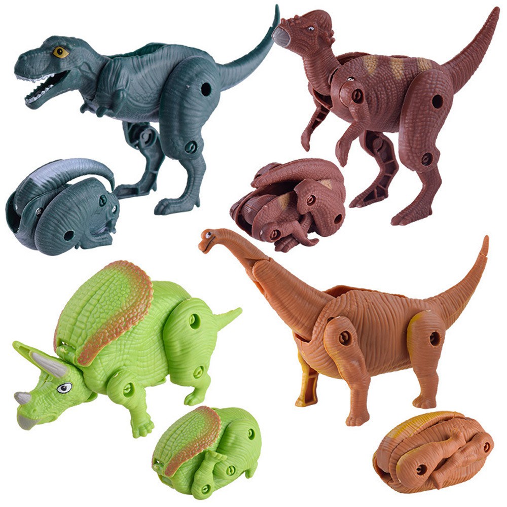 1pc Mainan Telur Dinosaurus Jurassic Park Dragon Tyrannosaur Untuk Anak