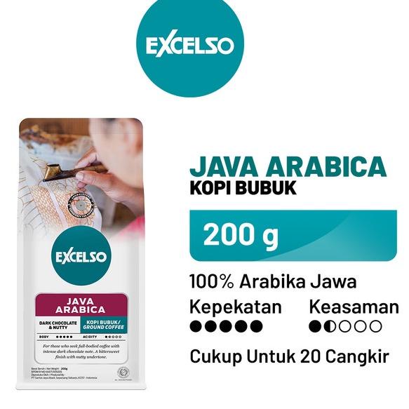 

✨COD✨ EXCELSO Java Arabica - Bubuk Kopi 200 gr !!!