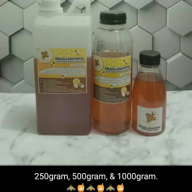 

Madu Jasmine, Madu Hutan Asli Sumatera ukuran 250 gr