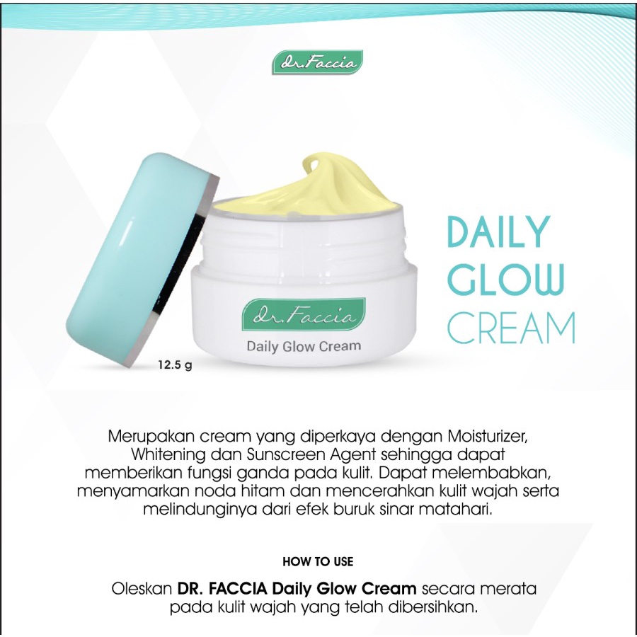 dr Faccia Daily Glow Cream - Whitening WX 1 immortal