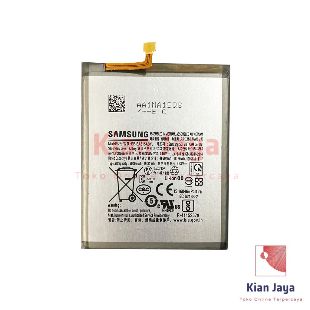 Baterai Samsung Galaxy A31 A315F A22 A32 5G Original OEM Batre Batrai Battery Hp EB-BA315ABY EB-BA426ABY Ori