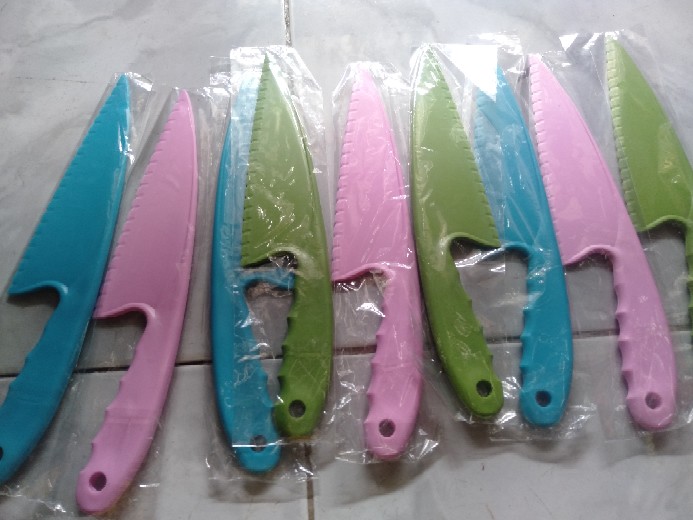 Pisau Plastik, Pisau Pemotong Kue, Pisau Kue, Pemotong Kue