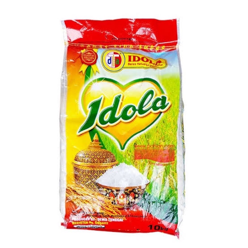 

Beras IDOLA 10kg Gosend Only