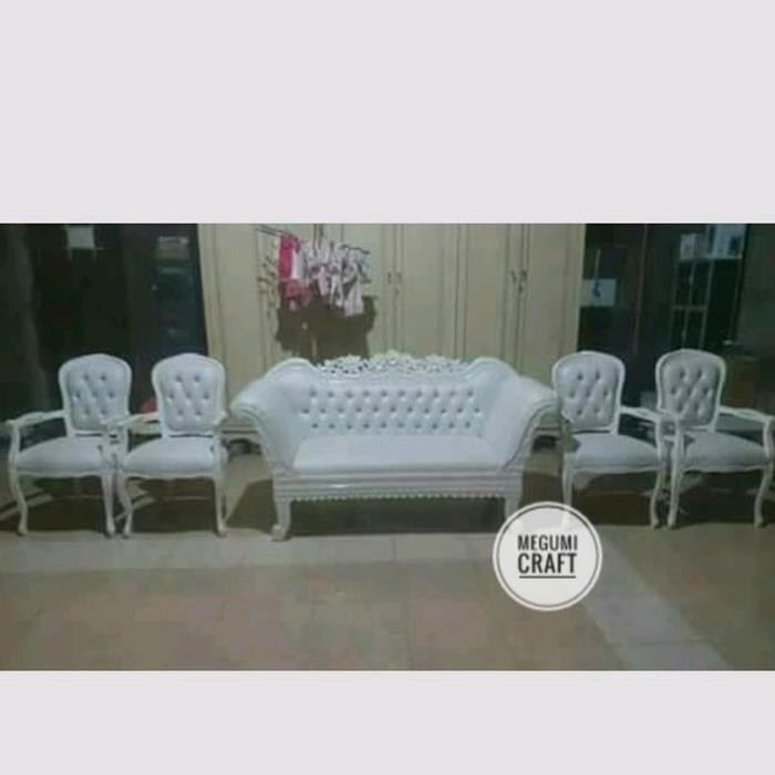 Jual Kursi pengantin sofa pernikahan minimalis modern mebel Jepara onderd Berkualitas