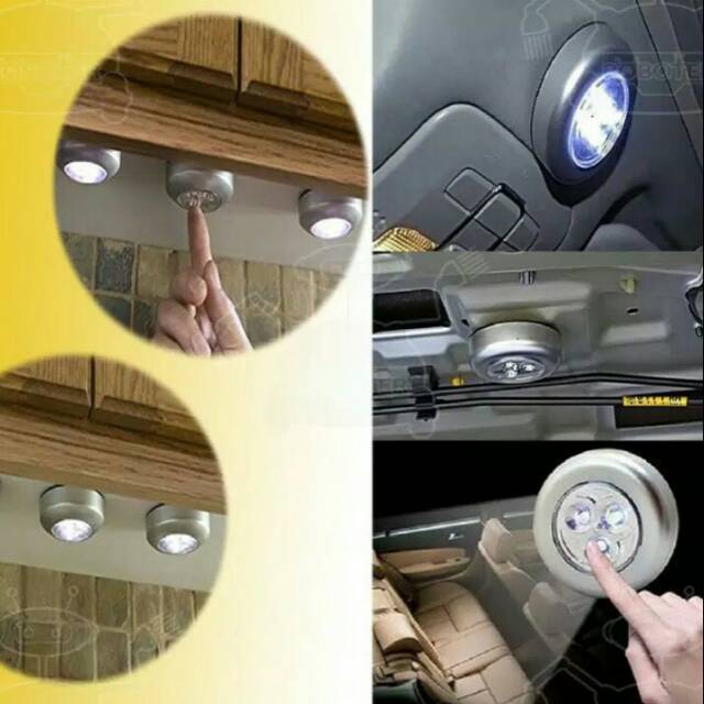 Lampu Tempel / lampu Emergency Gudang. Mobil. Rumah. Taman dsb