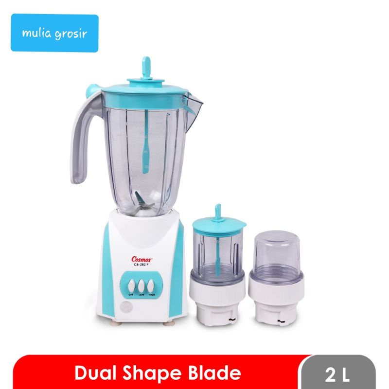 Blender Cosmos Plastik 2L isi 3 CB 282P
