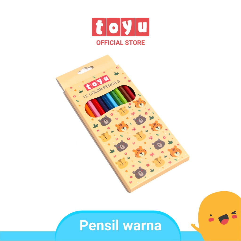 Toyu Pensil Warna Color Pencil 12 Warna-1