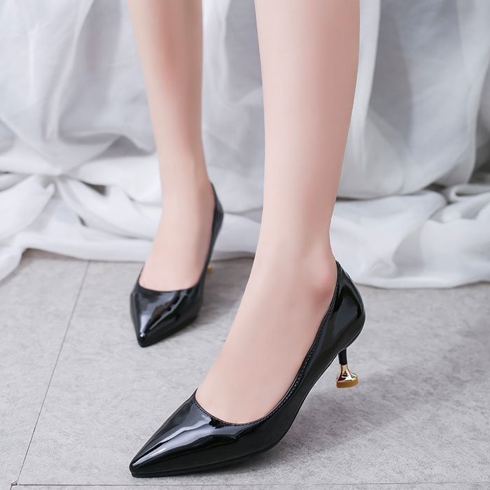 RYS - Lady Cone Sepatu Hak Elegan Pesta/Kantoran - Ori Import