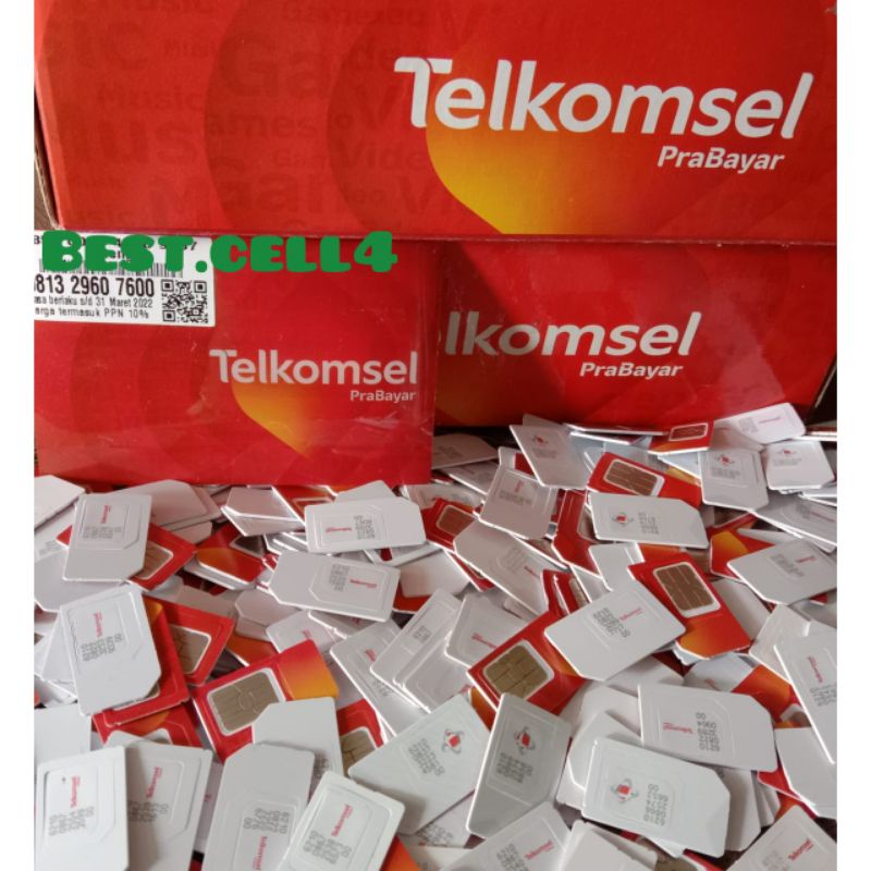 Kartu perdana simpati telkomsel acak siap pakai