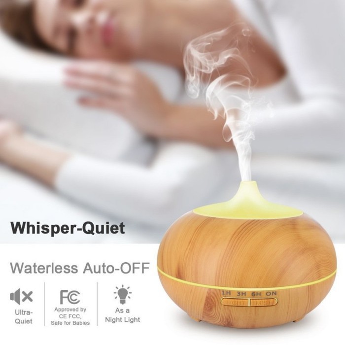 Humidifier Air Diffuser Aroma Ultrasonic 400ml Reed Difuser +Remote