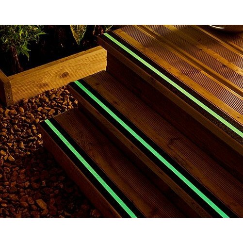 Lakban Lantai Anti Slip Tangga Glow In The Dark Anti Licin Safety Walk Per Meter