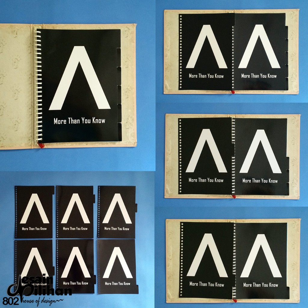 

Pembatas Binder More Than You Know 2 Ring, 6 Ring, 20 Ring, 26 Ring 1 Set 6 Lembar Glossy Murah