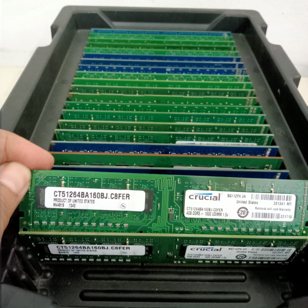 Promo RAM Memory PC DDR3 4GB PC10600 - PC12800 Merk Campur