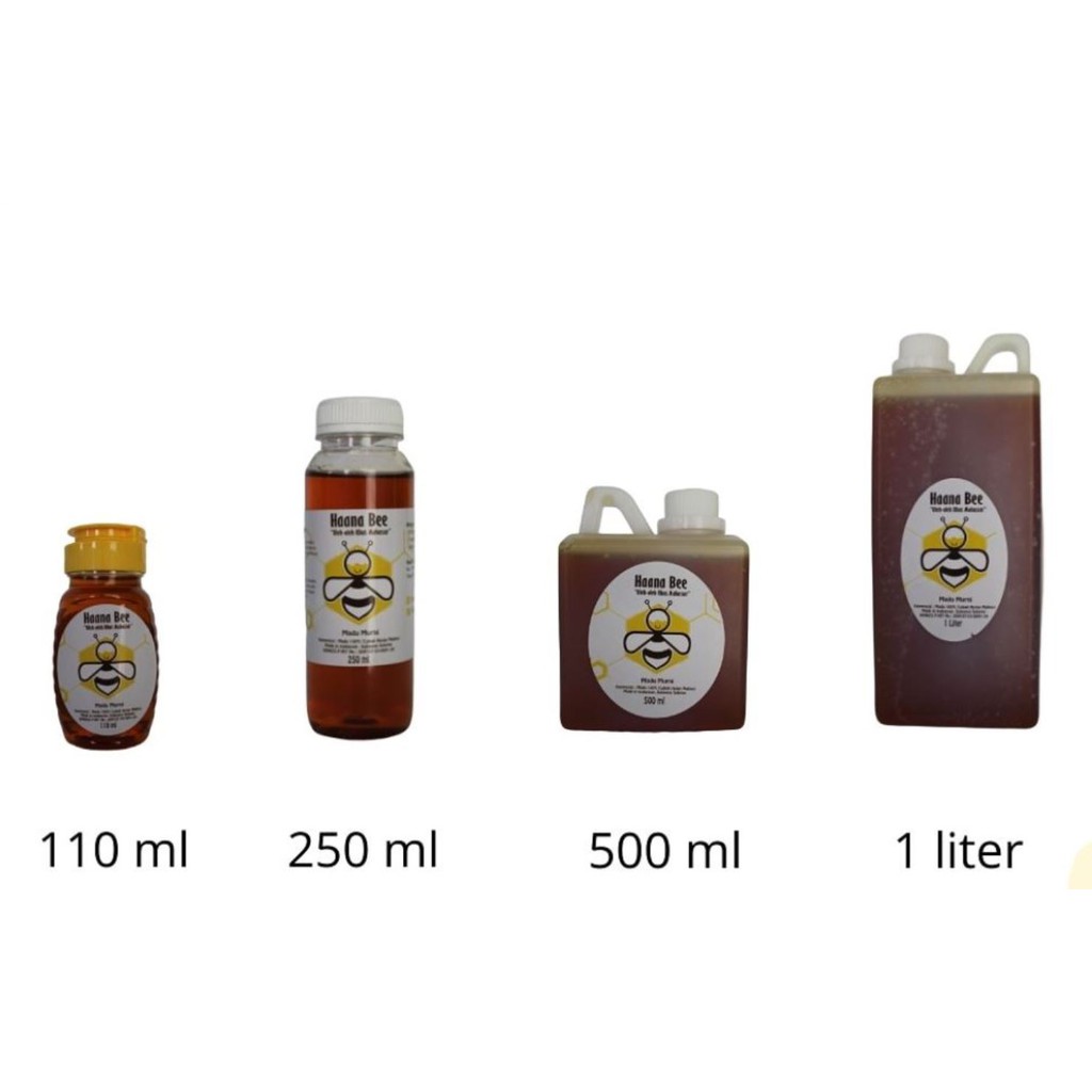 

HAANA BEE Madu Hutan Asli 100% 1000 ml