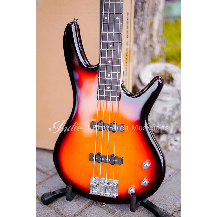Gitar Bass Ibanez GSR180 Sunburst 4 String Brown Sunburst
