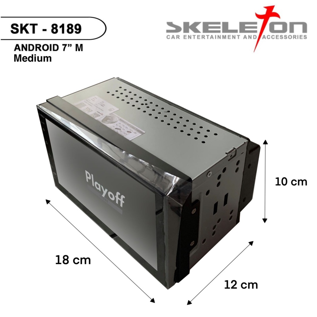 Voice Command Head Unit Android 7 inch Skeleton 8189 MirrorLink Bluetooth GPS