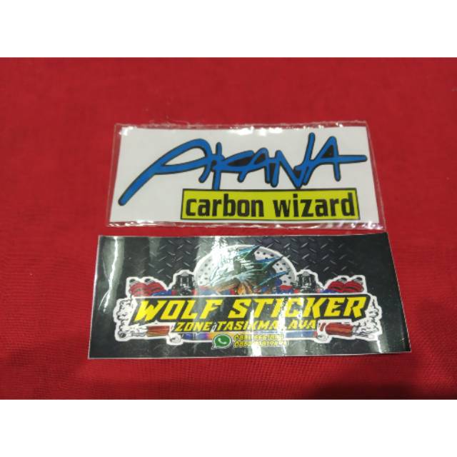 

Stiker cutting AKANA KARBON