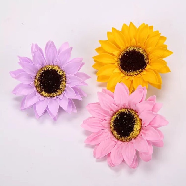 AM316 Bunga Matahari Plastik / Bunga Plastik Artificial-5