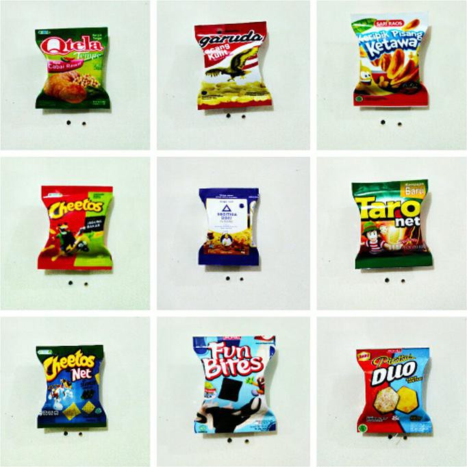 M963- Magnet Kulkas Miniatur Makanan