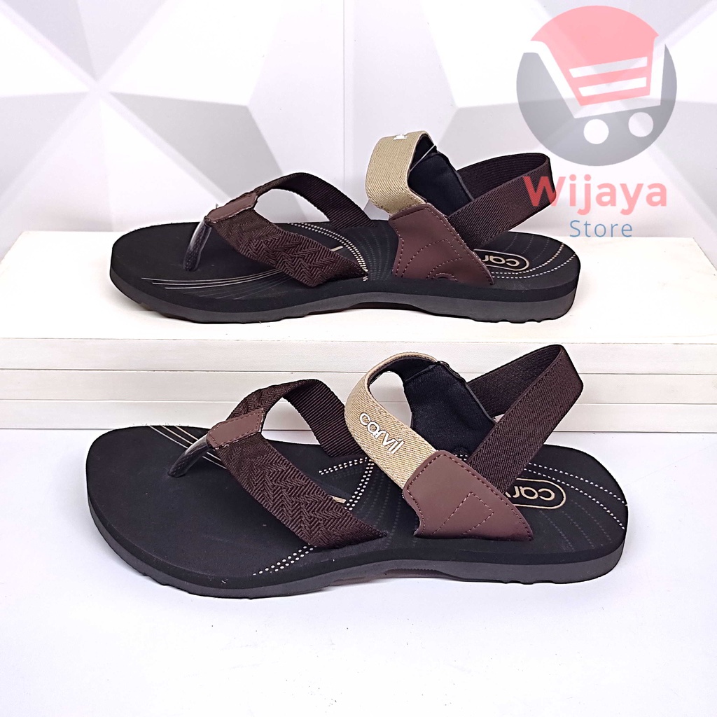 CARVIL IRENE SANDAL GUNUNG WANITA CARVIL ORIGINAL SENDAL TALI BELAKANG BAHAN KARET CEWEK PEREMPUAN DEWASA BERKUALITAS