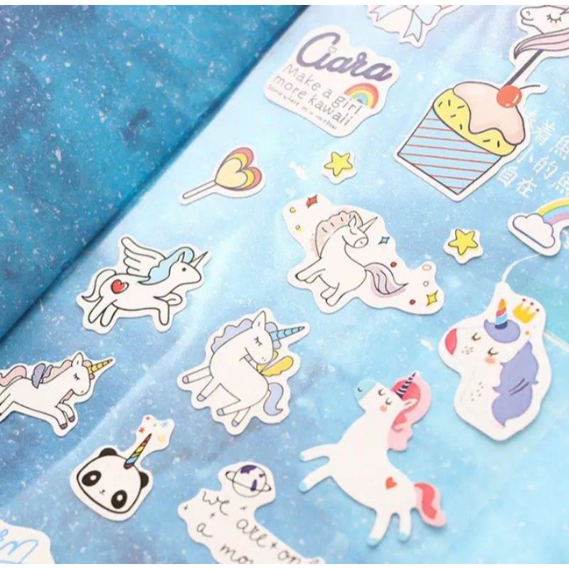 

Stationary_aku Stiker Unicorn