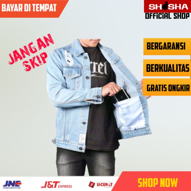 COD JAKET JEANS LEVIS PRIA MODEL SOBEK BIOBLITZ POLOS ATASAN TERLARIS TERBARU 2022