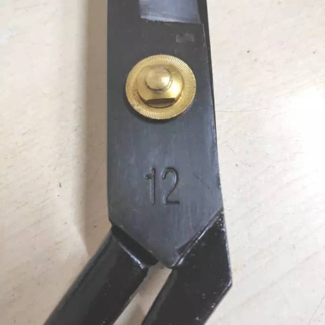 Gunting Kain Shuaipu 12&quot;-300mm Pegangan Lapisan Karet Hitam