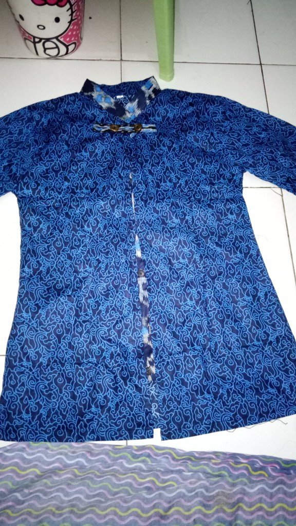 Atasan Batik Dolby Dolbi Dobby Doby Tenun Sutra Tulis Halus Katun Atbm Baron ,sarombit Atasan Batik