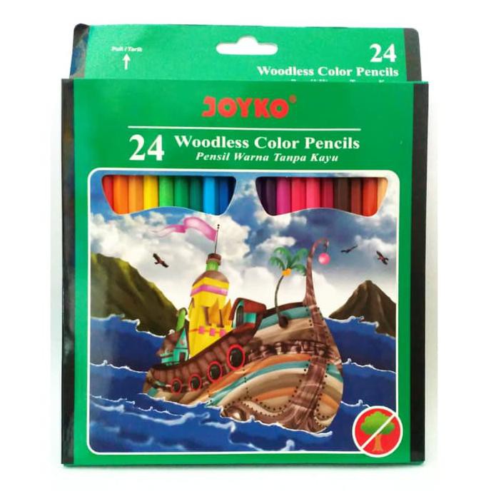 

Iterlarisl Pensil Warna Joyko 24 Warna