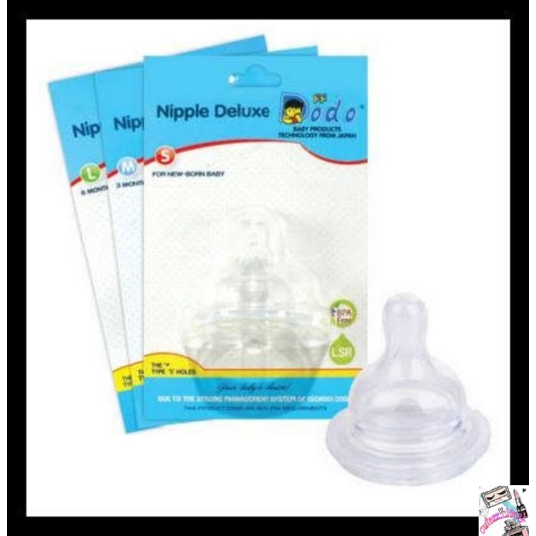 ☃️Cutezz_ching1☃️Dodo Nipple Deluxe DSN - Karet Dot Silikon