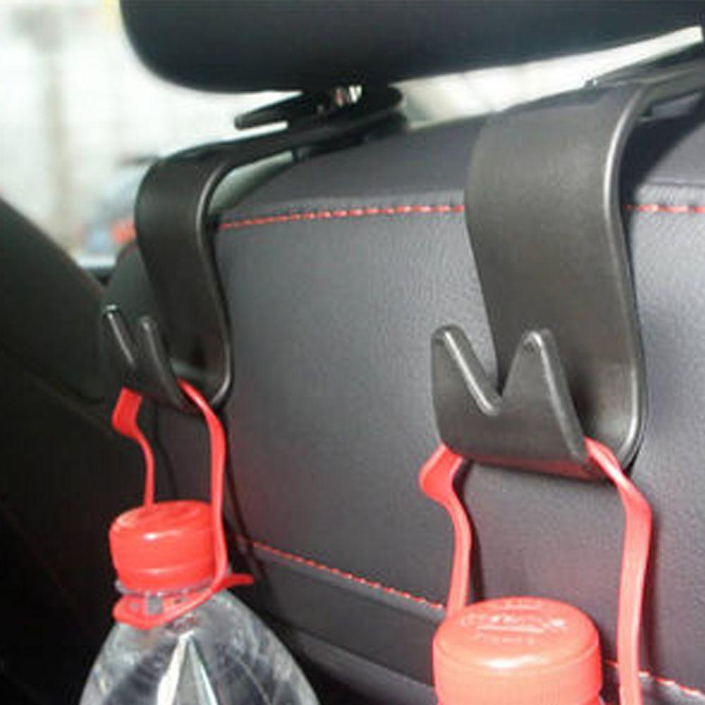 AUGUSTINA Hooks Holder Awet Rak Rak Organizer Penyimpanan Hook Interior Mobil Headrest Mount Gantungan Kursi