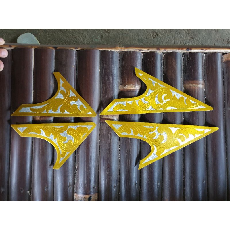 PEMANIS RANGKA UKIRAN SATRIA FU NINJA VIXION DLL