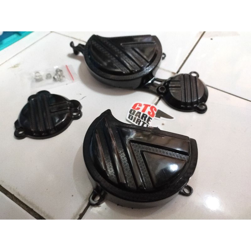 Cover Mesin Samping KLX DTracker 150