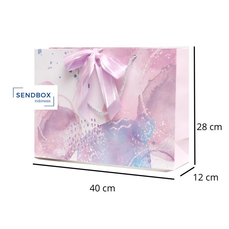 

oyq58 READY paperbag paper bag premium JUMBO 40x12x28 cm gratis gift card ...,,