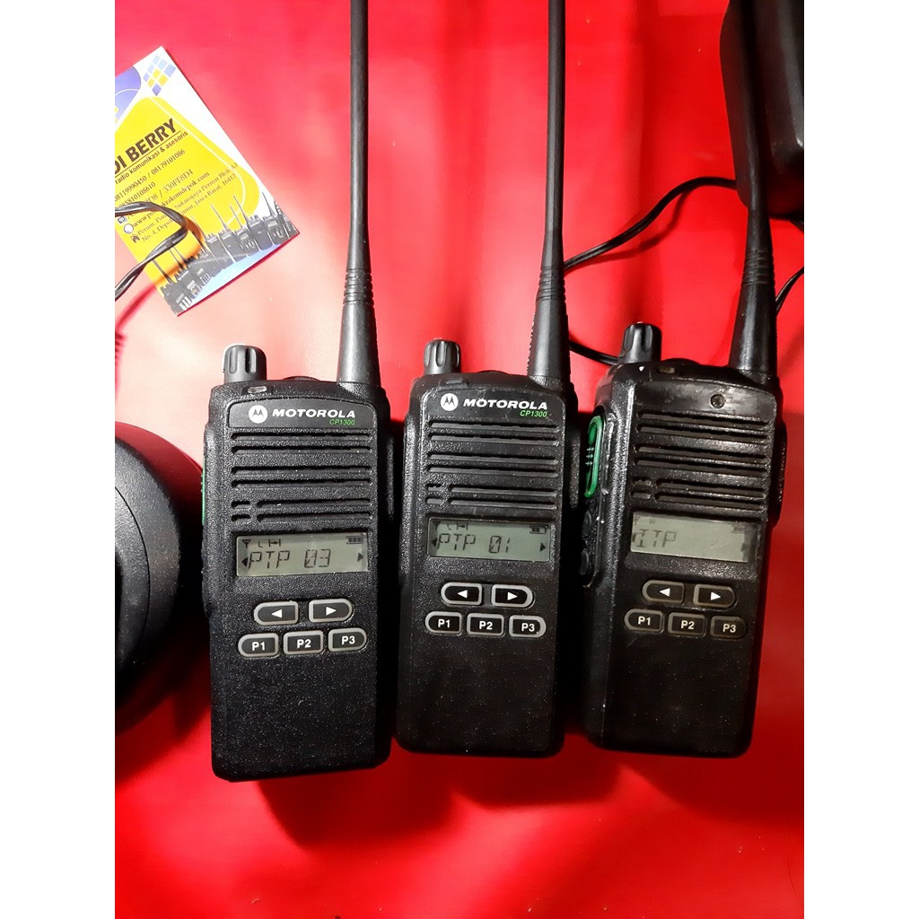 HT MOTOROLA CP1300 FREKUENSI UHF1 NORMAL