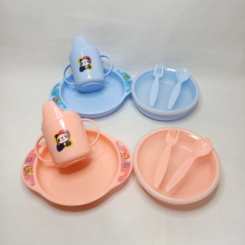 Lusty Bunny 1353 Mangkok piring makan botol spout bayi mpasi