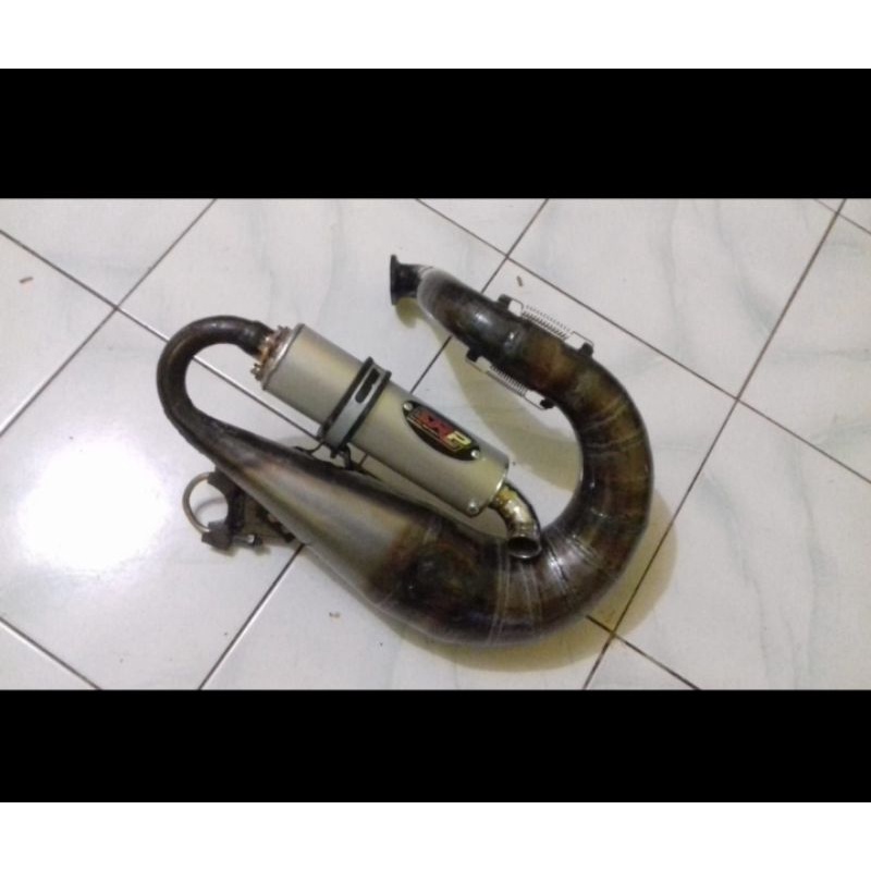 Knalpot Racing Vespa SRP PTS Tune up/Kompetisi Tanpa Bobok Laci